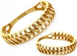 Lovrin Arany gyűrű 585, tökéletes mindennapi viseletre, finom áttört mintás karika r13