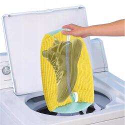  Cipőtartó zsák mosógépbe, ami megakadályozza a cipők gyűrődését, 39x19cm (WOREK SIATKA DO PRANIA)