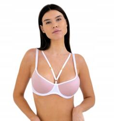 Lanny Mode Lilitte Maja sima Spacer melltartó, púderfehér, pántos, 90D