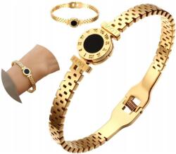 EdiBazzar Aranyozott karkötő, 18K sebészeti acélból (BRANSOLETKA ZE STALI CHIRURGICZNEJ 316L)