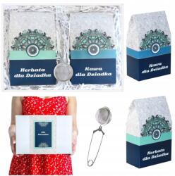 Cup&You Ajándékdoboz szett Nagypapának tea és őrölt kávé szett +főző