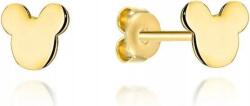 Lovrin 585-ös sárga arany fülbevaló, egérke formájú, kő nélküli, stekkeres, ajándéknak, 14k