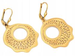 Lovrin Arany fülbevaló női 585 14k lógó áttört mintás Nagy méretű 3.35g elegáns (61572602)