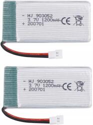 2 Stk Akkumulátor 3.7v 1200mAh Drones Syma X5SC Rc (B01GOOJ2SG)