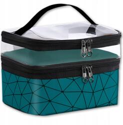 EdiBazzar Nagy, átlátszó kozmetikai táska bőröndbe, vízálló neszeszer (5905884077375)