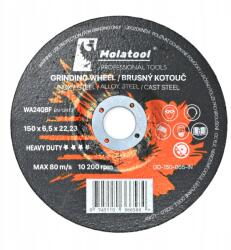 Molatool Profi köszörűkorong 150 x 6, 5 x 22, 2 mm (745110366584)