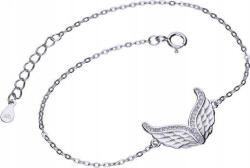 Lovrin Ezüst 925 karkötő szárnyak cirkónia kövekkel 1, 94g modern divatos modell (Lovrin 51542)