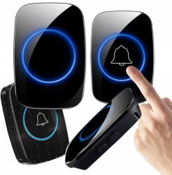 Lewer Elemes Ajtócsengő Kültéri Vízálló IP44 Nagy Hatótávolság (Dzwonek bezprzewodowy zewnętrzny duży zasięg)