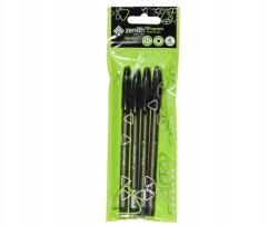 ZENITH Handy, Golyóstoll 0, 7mm, fekete tetővel, 4 db, 201318010 (201318010)