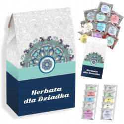 Cup&You Ajándék Nagypapa Napi Ajándék Prémium Tea Szett 10 Db Ízkeverék