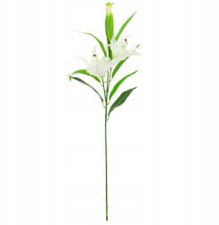 Martom CV05685-1 Liliom Fehér Virágok Mesterséges Liliom Ág Gyönyörű Virág, Mint Élő E (CV05685-1)