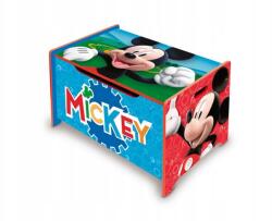 Arditex Mickey Mouse 2 az 1-ben gyerek fa bútor: Pad/Játéktároló doboz, WD14005 (8430957140054)