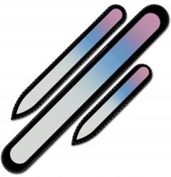 Mont Bleu 3 db-os színes üveg körömreszelő készlet R-BMS18