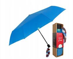 Perletti Összecsukható esernyő Love díszítéssel/kék, 26169