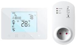 Auraton Termostat de ambient AURATON ORION 230V SET fara fir, programabil, control prin internet Tuya Smart (orion-230v-set)