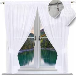 NOW-ART Kész függöny, egyszerű, 130x400, sima függönyök, voile függöny, klasszikus (130x400 NOWA)