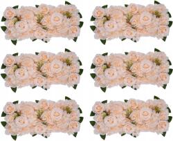 Inweder Mű Rózsa Csokor Szett Rózsaszín 6 darab 52 x 28 x 12 cm (B0BV1CXHM5)