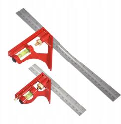  Hynec Asztalos Szögmérő Készlet Vonalzóval 2 Darab 30 cm és 15 cm (B0BNJ1DNCW)