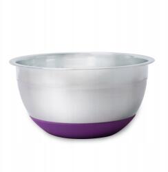 Kamille Miska Rozsdamentes Acél 18cm Szilikon Talppal (4346)