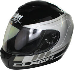 Roy Casca moto integrala adulti, Safebet HF-123 Q245-S, culoare negru argintiu, marime L (ROY32202) - mxenduro