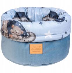 Jukki Tároló Kosár Babaholmiknak Kétoldalas Pamut Velvet Jukki (5904506820764)