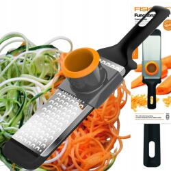Fiskars Zöldség-gyümölcs Reszelő Fogantyú Fedél Nagy Szemek 1014410 (1014410)