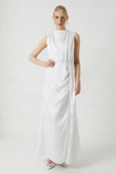 Coast Fehér Szatén Maxi Ruha (40) (584997)