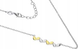 Lovrin Ezüst nyaklánc 925 apró könnycseppekkel 2, 75g, ajándéknak is kiváló medálokkal (Lovrin 51162)