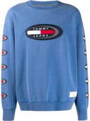 Tommy Hilfiger Tommy Hilfiger Tommy Jeans Logós Pulóver M-es méret (DW0DM07266)