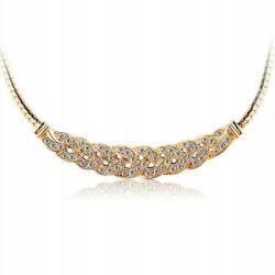  arany nyaklánc Cirkónia Kövekkel Ajándék