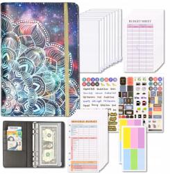  A6-os jegyzetfüzet, tervező, notesz, költségvetési szervező, pénzügyi szett (Notes Zeszyt budżetownik planer)