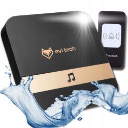 EVI Elemes Működés Nélküli Vezeték Nélküli Ajtócsengő Kapuhoz, Vízálló IP44, 200M (evi_tech_doorbell_V2)