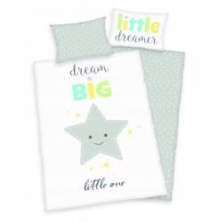 Herding Big Star Gyerek pamut ágynemű szett kiságyba, 100/135+40/60 (3451)