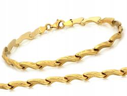 Lovrin Divatos arany karkötő 585-ös finomságú 14 karátos női modell, súlya 3, 77g, ajándékba, 19cm (60935364)