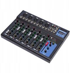 7 csatornás Bluetooth audió keverő, Usb csatlakozással, színpadi előadásokhoz (YQ8EQK-002400EU)