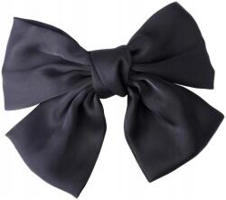 EdiBazzar Kokárda Hajcsat nagy dísz masni a hajba bájos fekete divatos (Urocza ozdoba do włosów kokarda spinka)