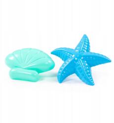 Wader-Polesie Homokozó Forma Szett Tengericsillag kagyló formák 2 db Wader Polesie (57457)