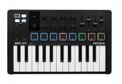 Arturia Vezérlő billentyűzet MIDI vezérlő - Arturia MiniLab 3 Black (MiniLab 3)