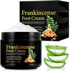NOVA KISS Crema pentru Picioare Crapate cu Tamaie, Aloe Vera si Ulei Pur de Menta, 150 g