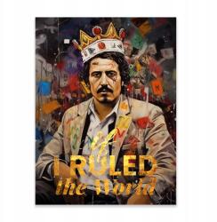 Wallarena Fali Poszter Pablo Escobar Motivációs Idézet Vászonkép Keret nélkül 70x50 (Plakat 50x70 Na Ścianę Duży P14989S2)