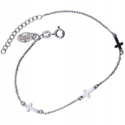 Lovrin Tripla karkötő 925-ös ezüstből, háromszorosan ródiumozva, 1, 74g, 42cm 3cm hosszabbító (45743444)