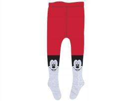 EplusM Mickey Mouse fiú harisnya piros, 52368254 8 éves (128 cm) (52368254)
