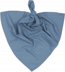 Jukki Muszlin Pólya Takaró 100X75 Navy (Sötétkék) (5904506812684)