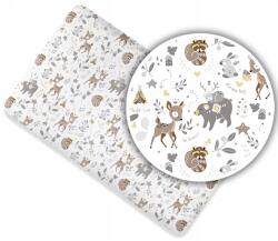 Ankras Pamut Lepedő Kiságyba 140x70 (Prześcieradło 140x70 Jelonek Brązowy)