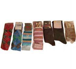  7 pár női zokni szett, különböző színek és méretek, tartós (SC0063)