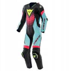 Dainese Overál Dainese Laguna Seca 6 1PC Fekete/Kék/Rózsaszín 56