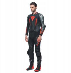 Dainese Overál Dainese Laguna Seca 5 2PCS Fekete/Szürke/Piros-Fluo 52