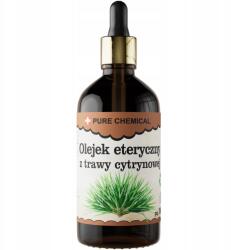 Pure Chemical Citromfű Olaj 0, 1L Éteri Olaj Természetes, 100 ml-es, Tiszta (OLEJ ETERYCZNY Z TRAWY CYTRYNOWEJ 100 ml)