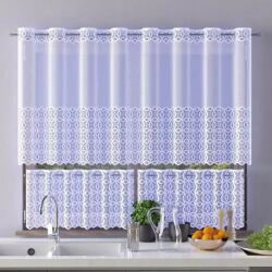 Wisan Gyönyörű irigység jacquard fehér mintás konyhai 35 cm-es Siloma (AW140J0M035)