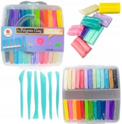 DecoTime Termoszilárduló gyurma, 26 szín 6 eszköz Műanyag Dobozban (3003068)